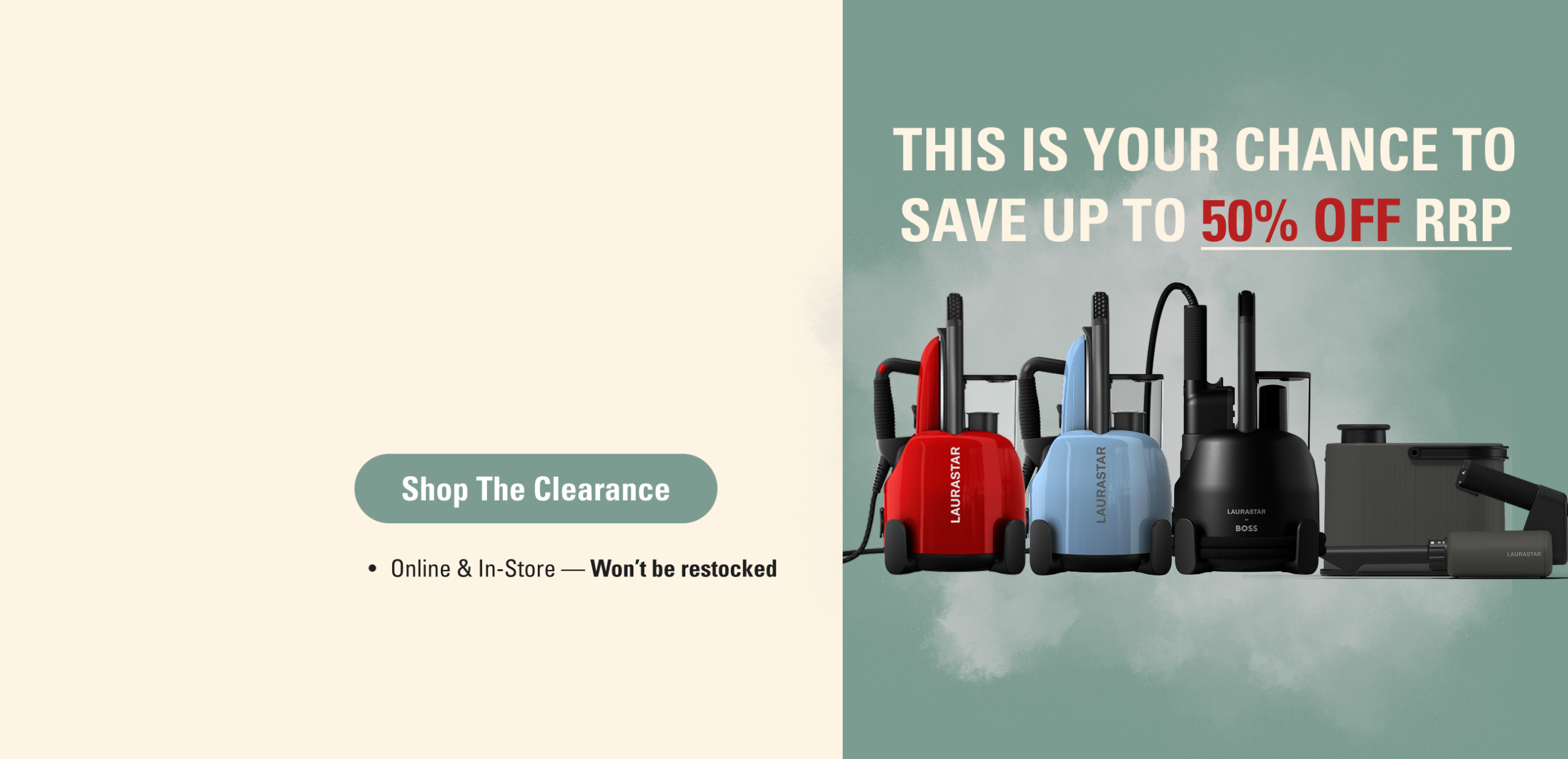 The best ironing systems, steam stations, and steamers. Laurastar Steam Irons.