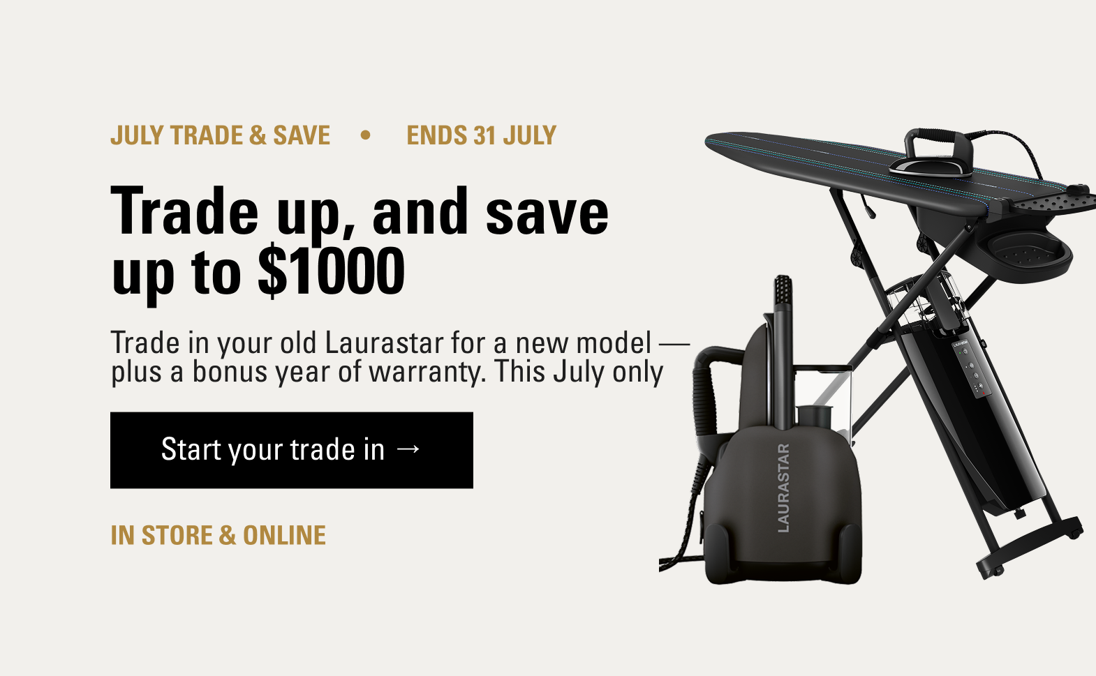 The best ironing systems, steam stations, and steamers. Laurastar Steam Irons.