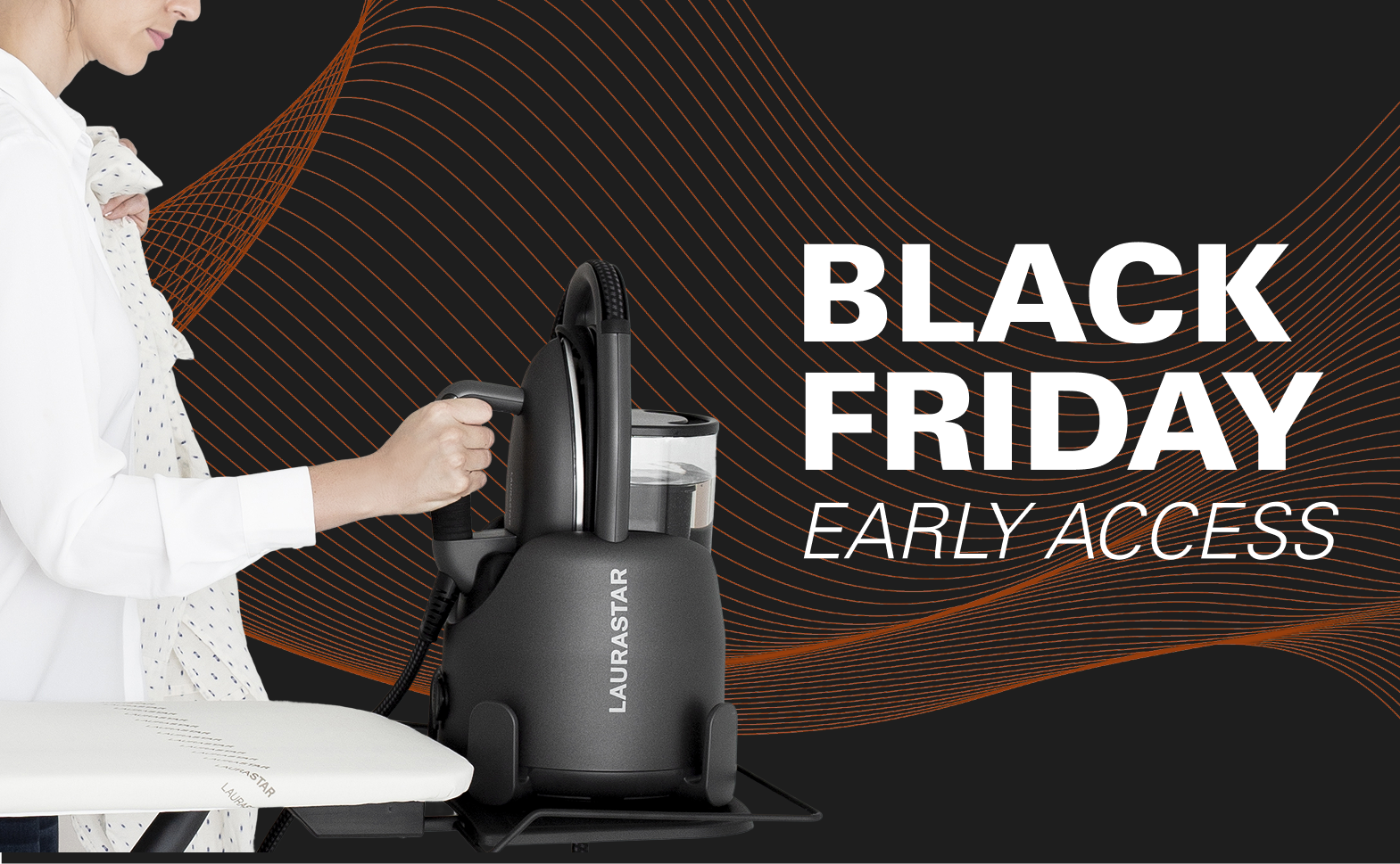 The best ironing systems, steam stations, and steamers. Laurastar Steam Irons.
