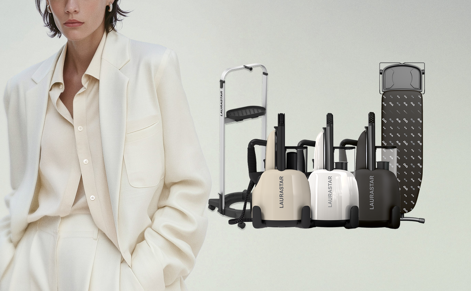 The best ironing systems, steam stations, and steamers. Laurastar Steam Irons.