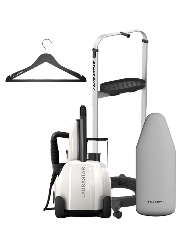 LIFT-Steam Cart & XS Mini Ironing Bd Bdl