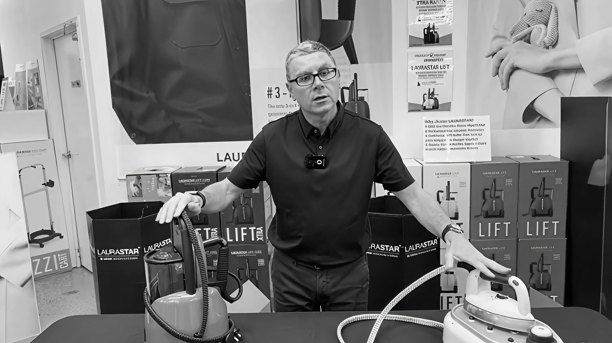 The best ironing systems, steam stations, and steamers. Laurastar Steam Irons.