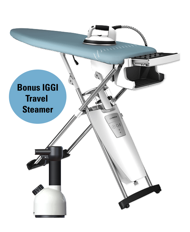 The best ironing systems, steam stations, and steamers. Laurastar Steam Irons.