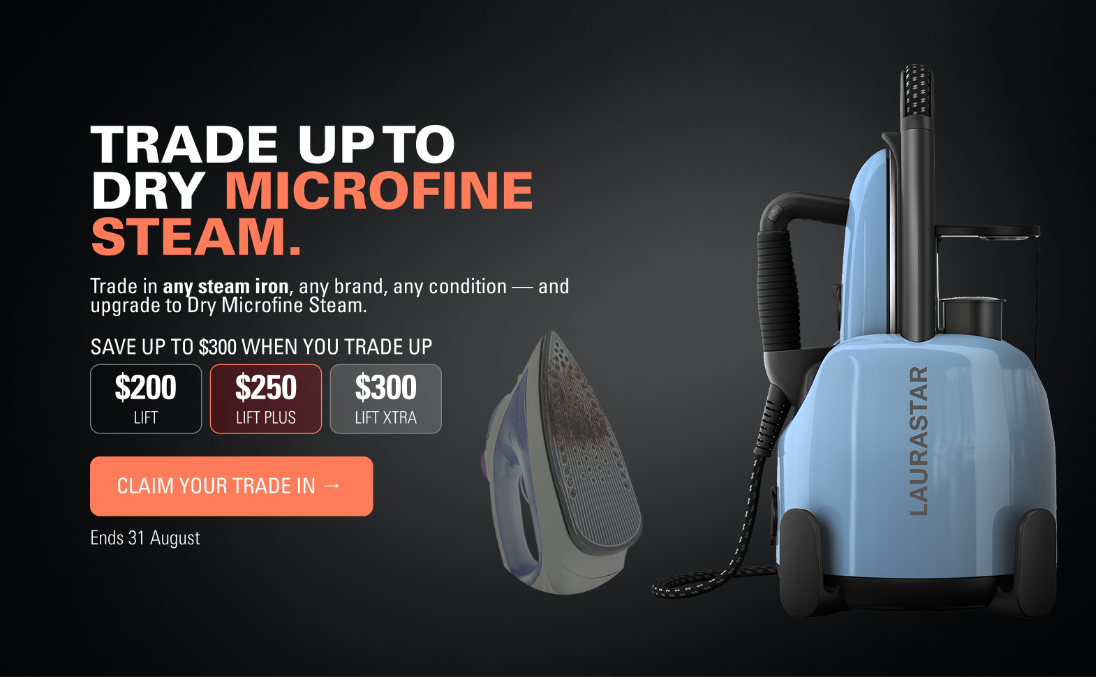 The best ironing systems, steam stations, and steamers. Laurastar Steam Irons.
