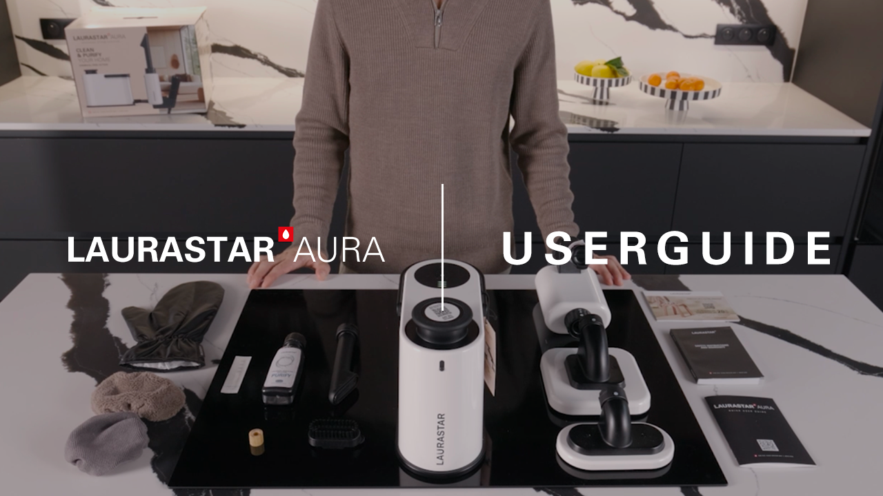 The best ironing systems, steam stations, and steamers. Laurastar Steam Irons.