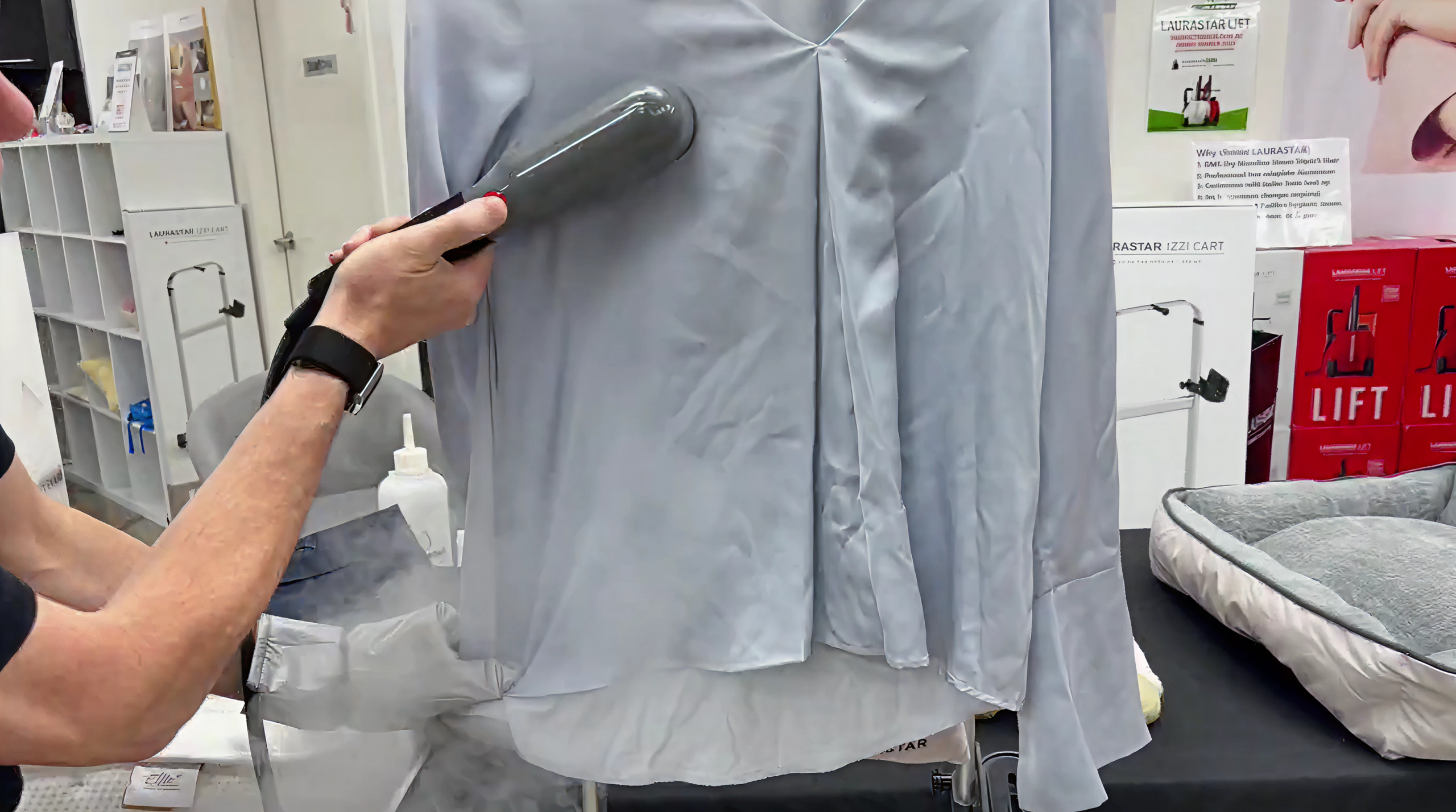 The best ironing systems, steam stations, and steamers. Laurastar Steam Irons.