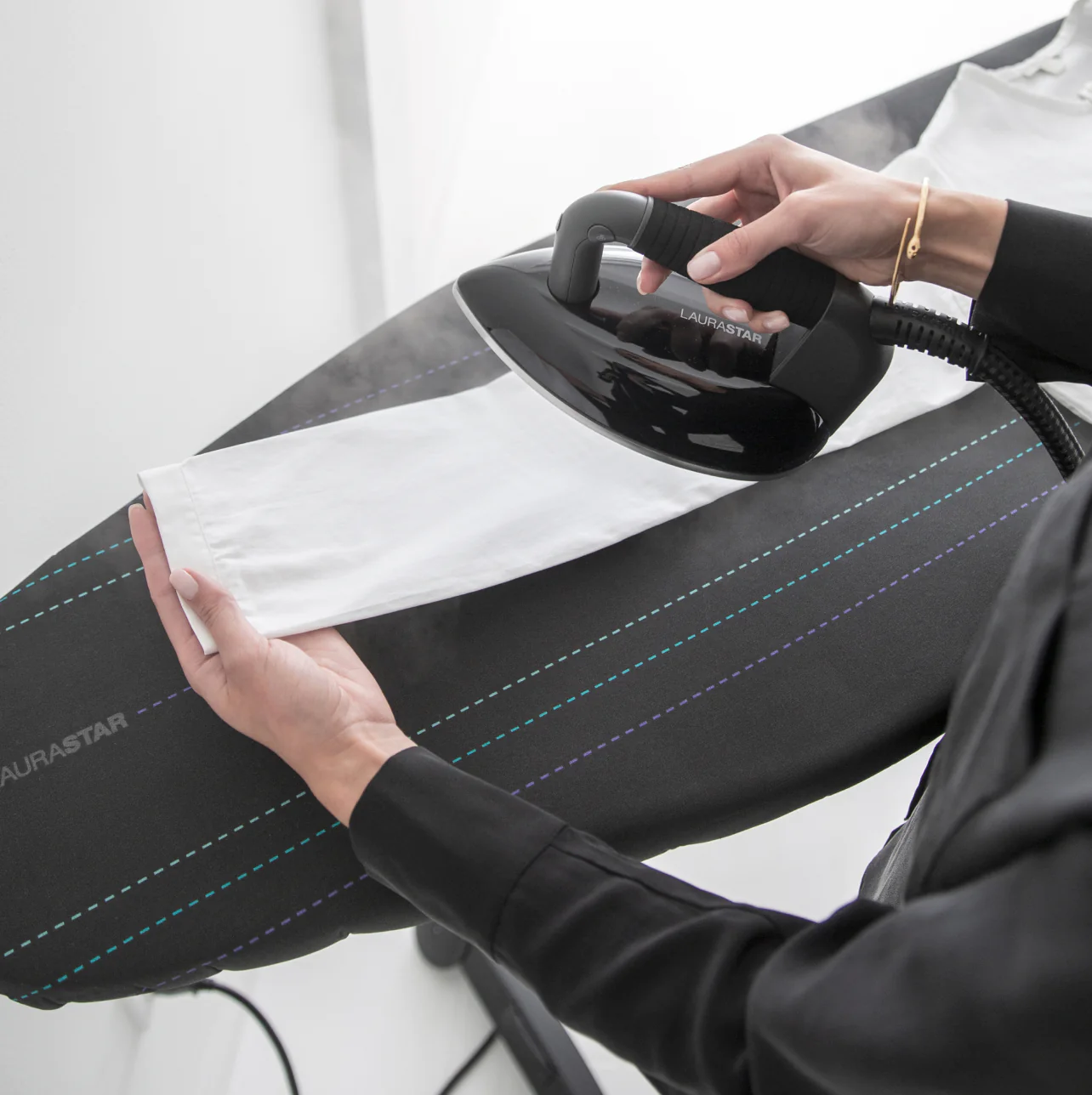 The best ironing systems, steam stations, and steamers. Laurastar Steam Irons.
