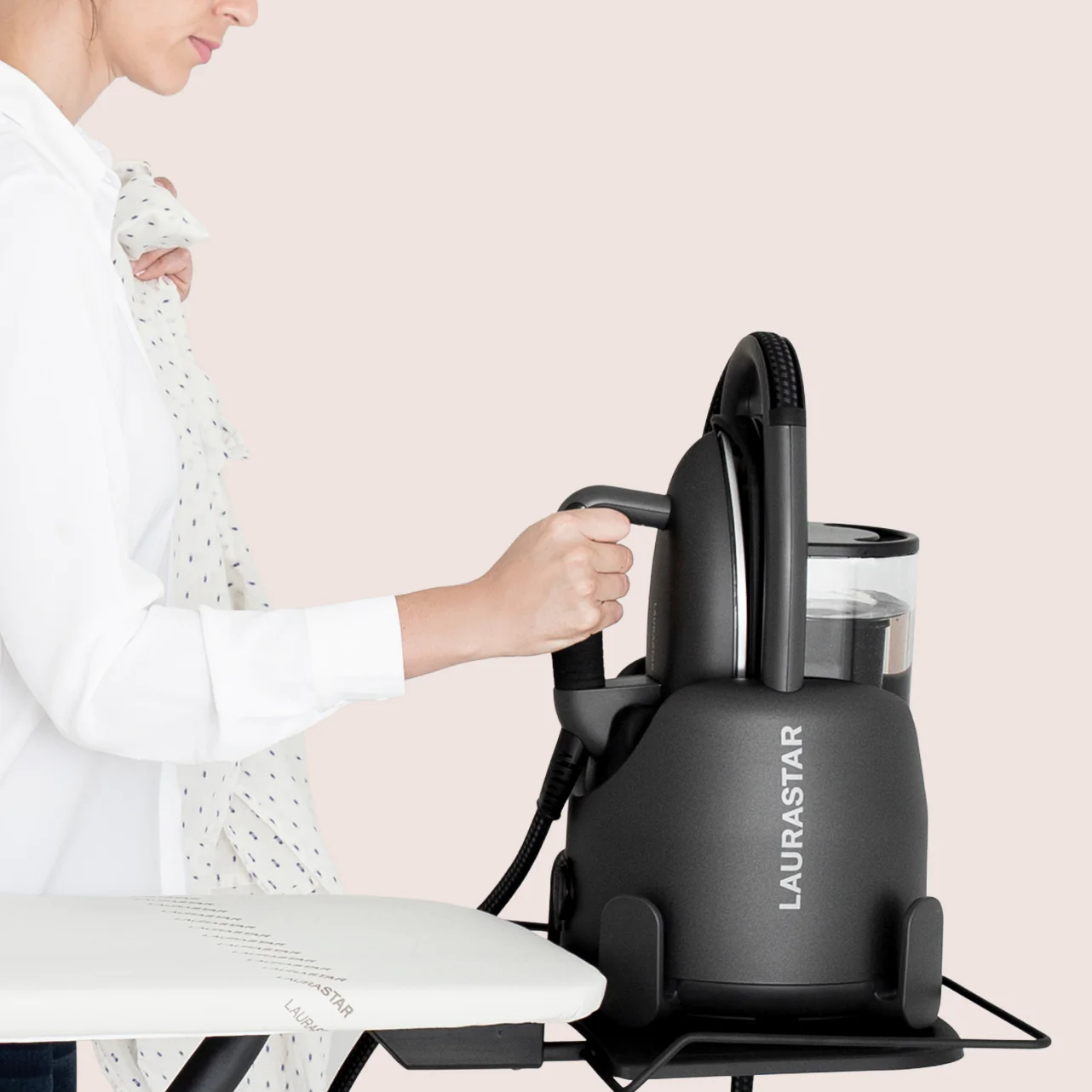 The best ironing systems, steam stations, and steamers. Laurastar Steam Irons.